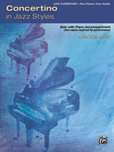 Concertino in Jazz Styles Piano Duet