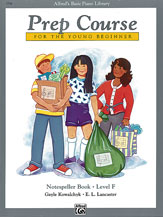 Alfred's Basic Piano Prep Course: Notespeller Book F [Piano] Book