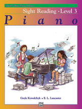 Alfred's Basic Piano Library: Sight Reading Book 3 [Piano] Book