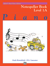 Alfred's Basic Piano Library: Notespeller Book 1A [Piano] Book