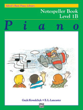 Alfred's Basic Piano Library: Notespeller Book 1B [Piano] Book