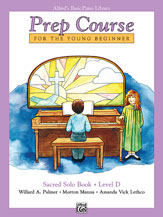 Alfred's Basic Piano Library Prep Sacred Solos D