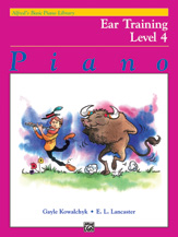 Alfred's Basic Piano Library: Ear Training Book 4 [Piano] Book
