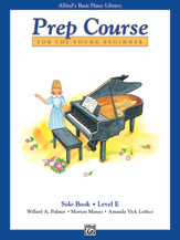 Alfred's Basic Piano Prep Course: Solo Book E [Piano] Book