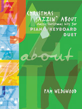 Christmas Jazzin' About for Piano Duet [Piano]