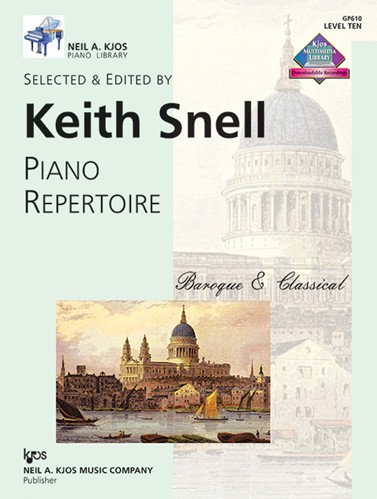 Piano Repertorie: Baroque and classical level 10