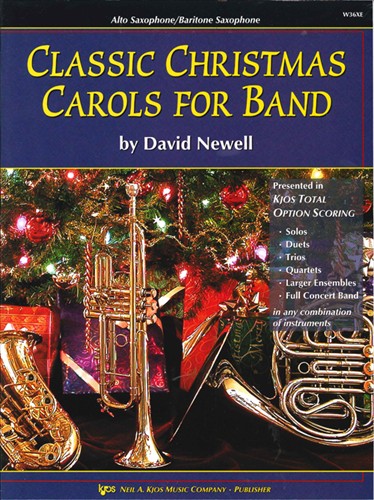 CLASSIC CHRISTMAS CAROLS FOR BAND-ALTO SAX PROGRAM-TE