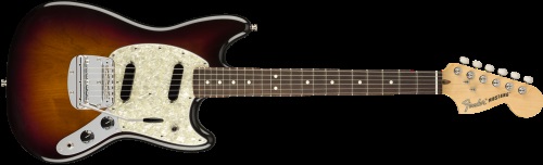 Fender American Performer Mustang, Rosewood Fingerboard, 3-Color Sunburst