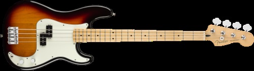 FENDER 0149802500 Player Precision Bass Maple Fingerboard, 3-Color Sunburst