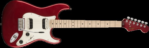 Squier Contemporary Stratocaster HH, Maple Dark Metallic Red