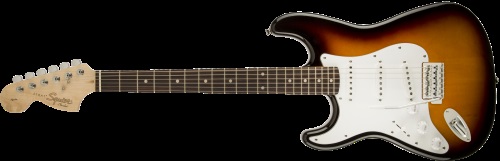 Squier Affinity Stratocaster Left Handed Brown Sunburst