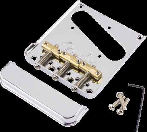 Fender 3-Saddle American Pro Telecaster Bridge Assembly (Chrome)