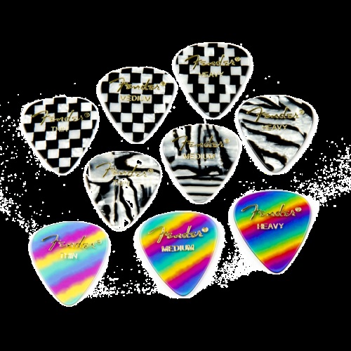 FENDER 1980351101 351 Shaped Guitar Pick Pack