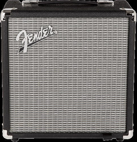 Fender Rumble™ 15 (V3), Black and Silver