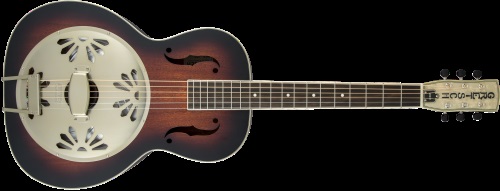 GRETSCH G9241 Alligator  Biscuit Round-Neck Resonator Guitar with Fishman® Nashville Pickup, 2-Color Sunburs