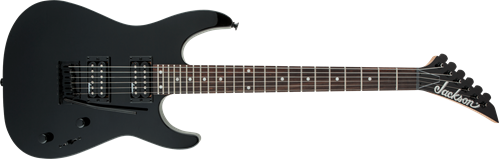 Jackson JS Series Dinky JS12, Amaranth Fingerboard, Gloss Black