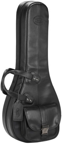 Reunion Blues (A) Style Mandolin Bag, Classic Black Leather  ***VINTAGE***