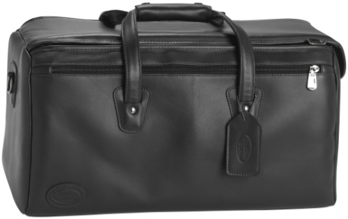 Reunion Blues Triple Trumpet Bag, Classic Black Leather  Limited Supply!