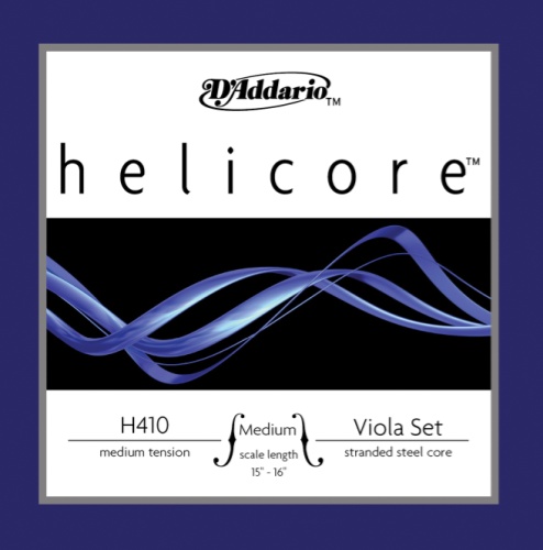 Helicore H410MM 4-Viola Set,Medium 15-16",Medium