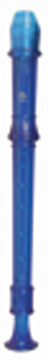 Trophy TD180BL Recorder,Candy Apple Blue 2pc