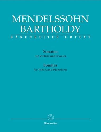 Sonatas for Violin and Piano by Felix Mendelssohn | Sheet Music