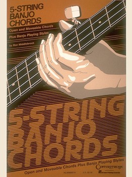 5-String Banjo Chord Chart for