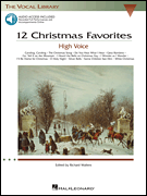 Hal Leonard Various   12 Christmas Favorites - High Voice - Book / CD