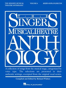 Singer's Musical Theatre Anthology - Volume 4 - Mezzo-Soprano/Belter Book Only