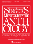 Singer's Musical Theatre Anthology - Volume 4 - Baritone/Bass Book Only