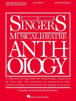 Singer's Musical Theatre Anthology - Volume 4 - Baritone/Bass Book Only