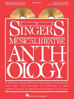 Singer's Musical Theatre Anthology - Volume 4 - Baritone/Bass Accompaniment CDs