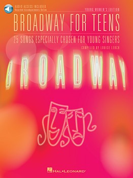 Hal Leonard Lerch Louise Lerch  Broadway for Teens - Young Women's Edition - Book / Online Audio