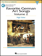 Favorite German Art Songs Vol 2 - High Voice w/CD