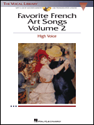 Favorite French Art Songs Vol 2 - High Voice w/CD
