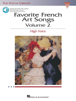 Favorite French Art Songs Vol 2 - High Voice w/CD