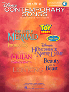 Hal Leonard Various   Disney Contemporary Songs - High Voice - Book / Online Audio