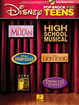 Disney Pop/Rock for Teens - Young Women's Edition PVG