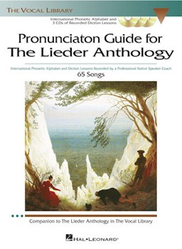 Lieder Anthology by Pronunciation Guide - Gerhart and Spiegelman - for Vocal Text