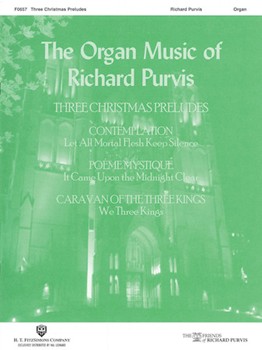 Organ Music Of Richard Purvis Christmas by Purvis Richard - Purvis - for Organ