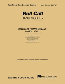 Roll Call by Mobley Hank for Combo Quintet