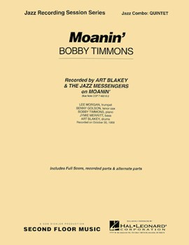 Moanin' by Timmons Bobfor Combo Quintet