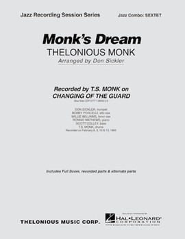 Monk's Dream by Monk Thelonious - Sickler Don - for Combo Sextet
