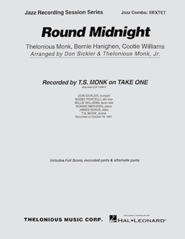 Round Midnight by Monk / Hanighen / Wi - Sickler / Monk Jr T - for Combo