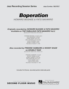 Boperation by Navarro and McGhee for Combo Sextet