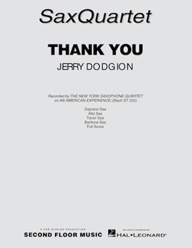 Thank You by Dodgion Jerry for Jazz Sax 4