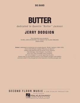 Butter by Dodgion Jerry for Jazz Ensemble