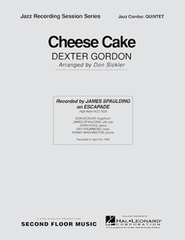 Cheesecake by Gordon Dexter - Sickler Don - for Combo Quintet