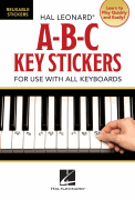 Hal Leonard    ABC Keyboard Stickers