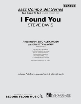 I Found You by Davis Steve for Combo Sextet