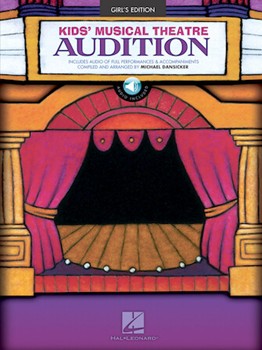 Hal Leonard Various Dansicker  Kids' Musical Theatre Audition - Girls Edition - Piano / Vocal CD